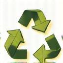 Recycling arrows icon